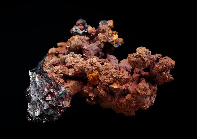 CUPRITE with SILVER on COPPER